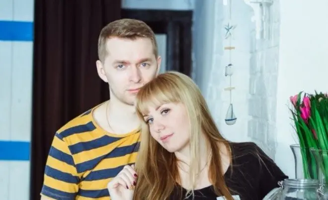 Марыя Шекунова з мужам