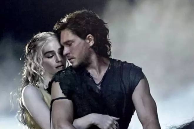 John Snow og Daeneris Targary