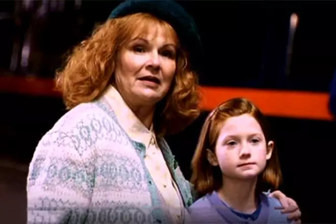 Ginny Weasley nell'infanzia