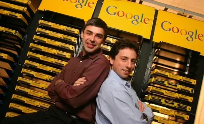 Larry Page en Sergey Brin