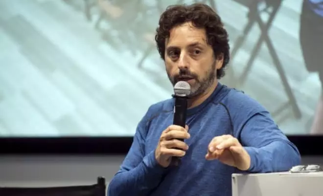 Uomo d'affari Sergey Bryn.