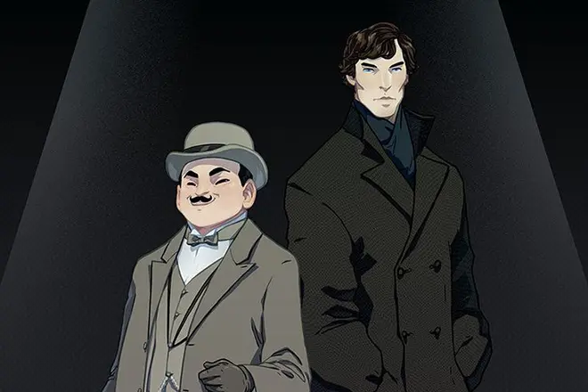 Erkul Poirot lan Sherlock Holmes