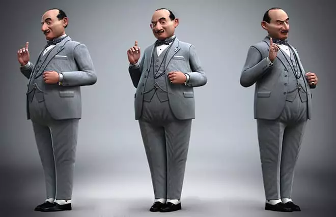 Erkul Poirot全身增长