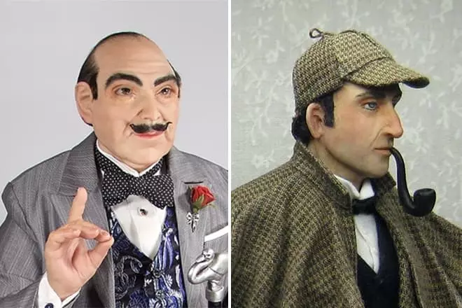 Erkul Poirot e Sherlock Holmes
