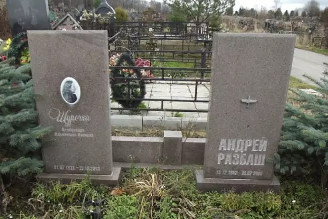 A sepultura de Andrei Smebash
