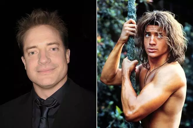 Brendan Fraser en el paper de Tarzan