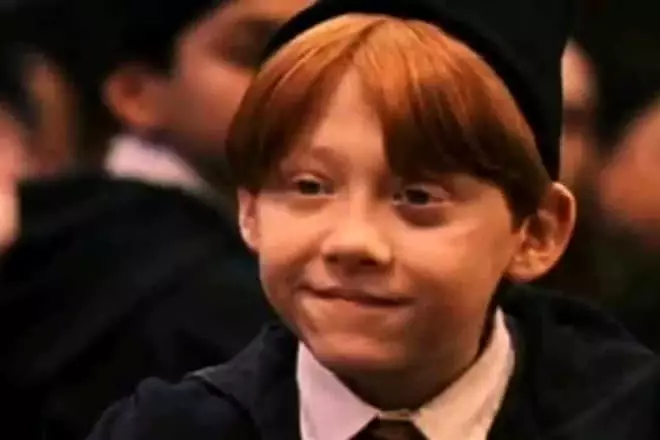 Küçük Ron Weasley.