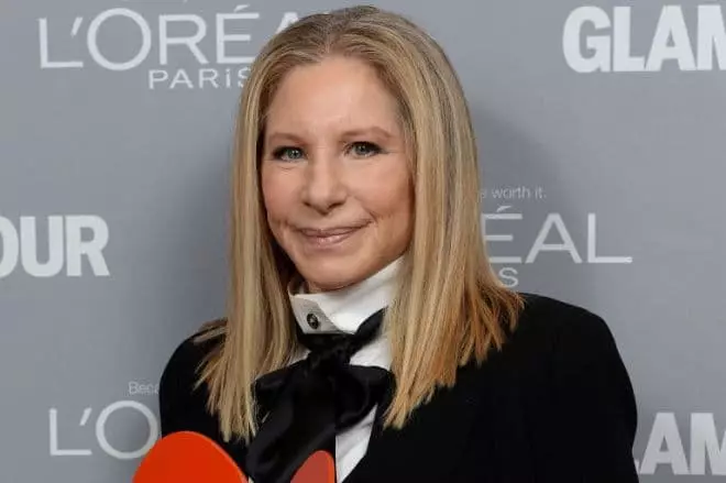 Actress Barbra Streisand.