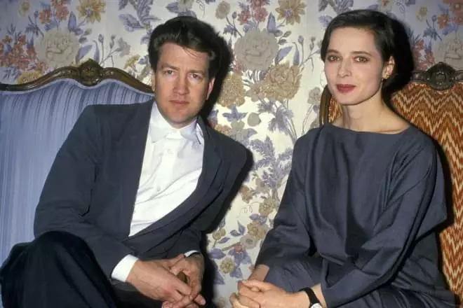 David Lynch和Isabella Rosselini