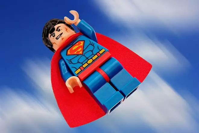 Lego Superman.