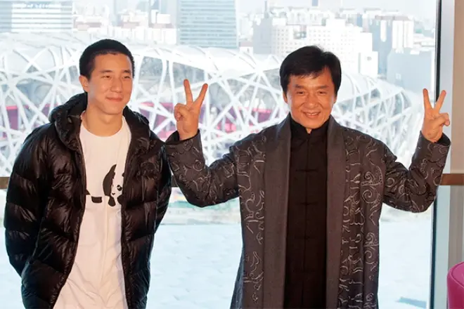 Jackie Chan hamwe n'umuhungu
