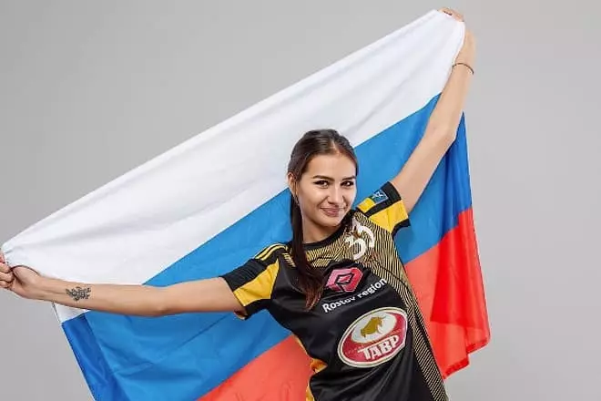 Handball-mängija Ekaterina Ilyina