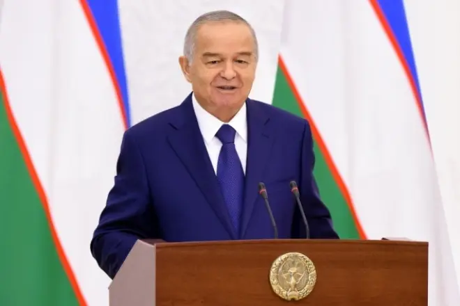 Första president för Uzbekistan Islam Karimov