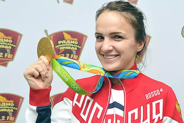 انا Vyakhirev - اولمپک چیمپئن