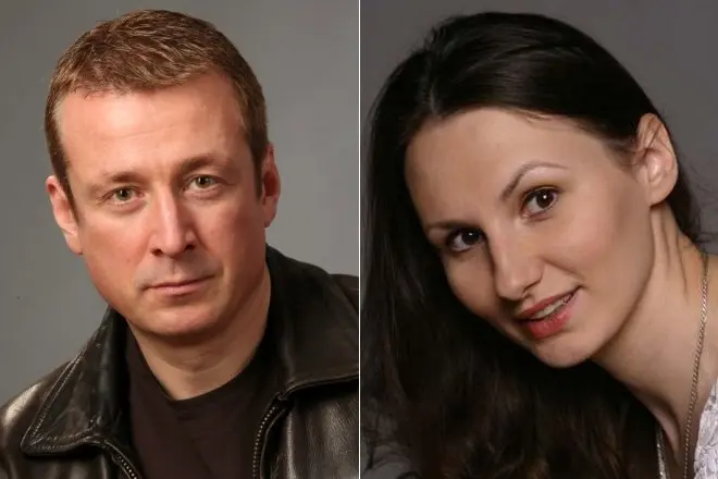 Sergey April og hans kone