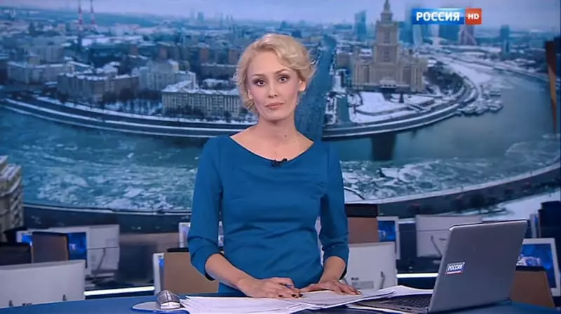 Julia Alkeenko na televizním kanálu