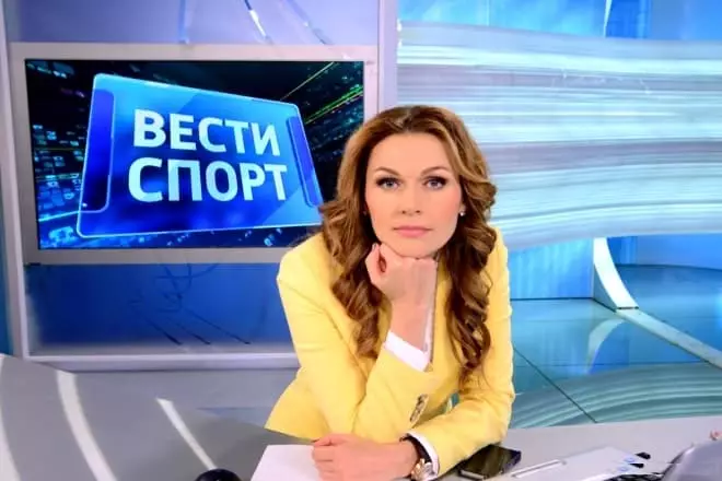Synchronist and TV presenter Olga Vasyukova