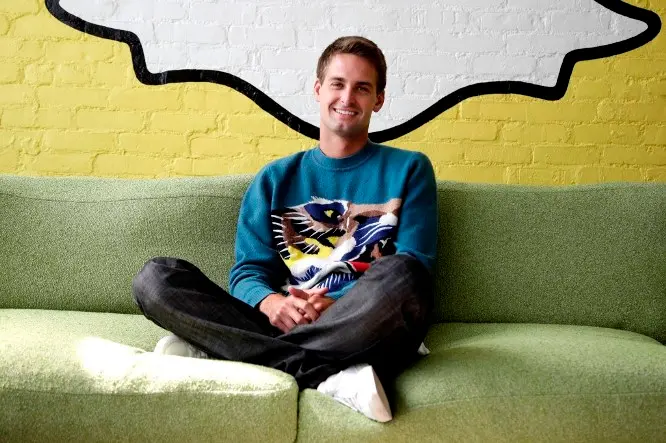 Grundare Snapchat Evan Spiegel