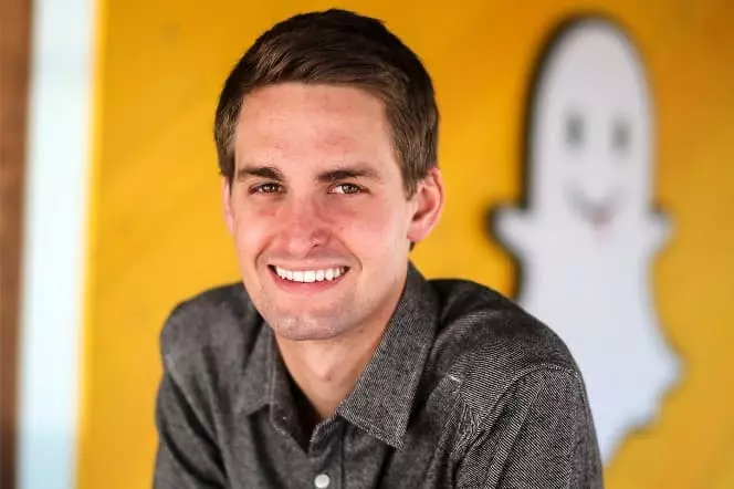 Oprichter Snapchat Evan Spiegel