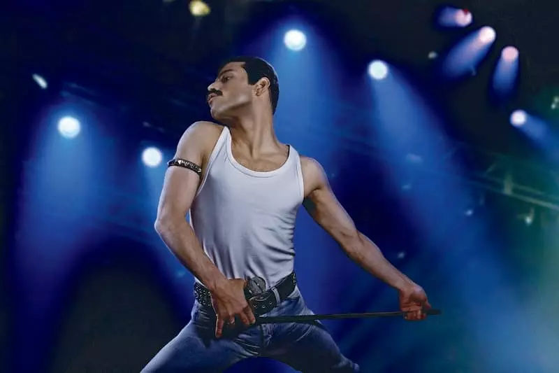 Rami Malyk在Freddie Mercury在电影中的作用“波希米亚·莱普里亚”