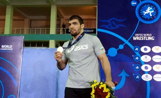 Wrestler Abdusalax Gadisov.