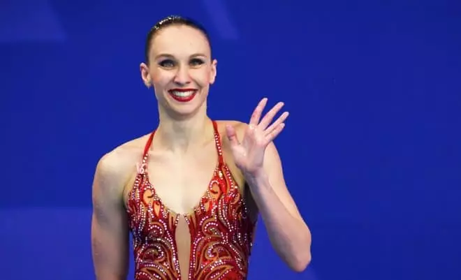 Natalia Ischenko, synchronous swimming
