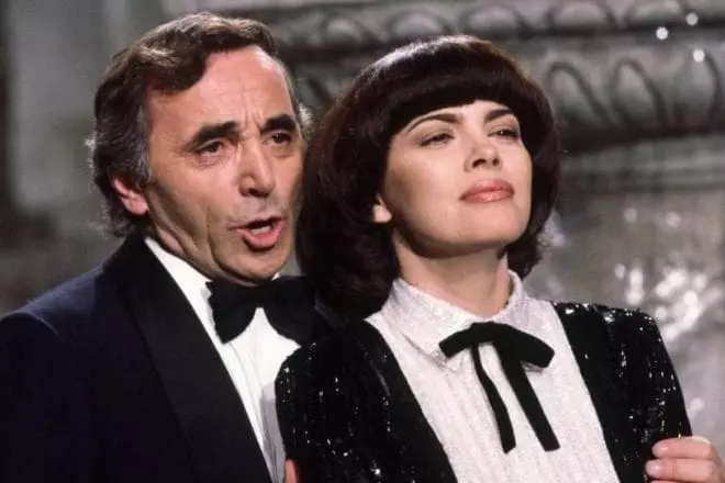 Charles Aznavour en Mirey Mathieu