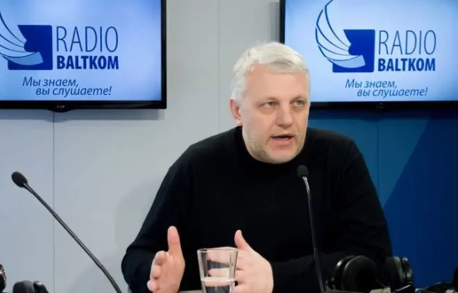 Toimittaja, TV-esittelijä ja johtaja-dokumentti Pavel Sheremet