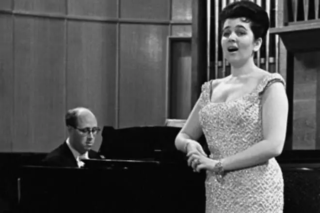 Opera singer galina vishnevskaya.