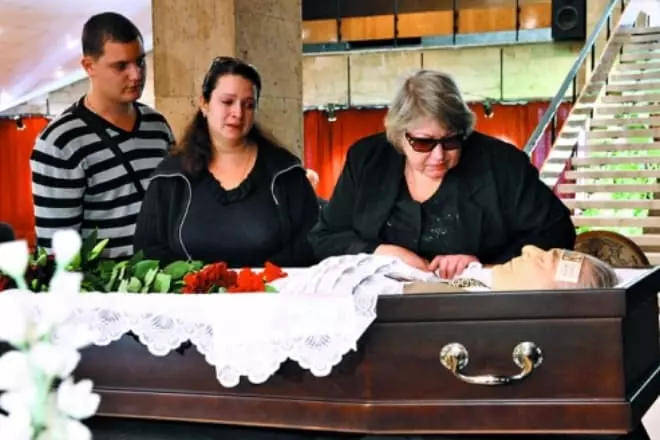 Funeral Alexander Belyavsky.