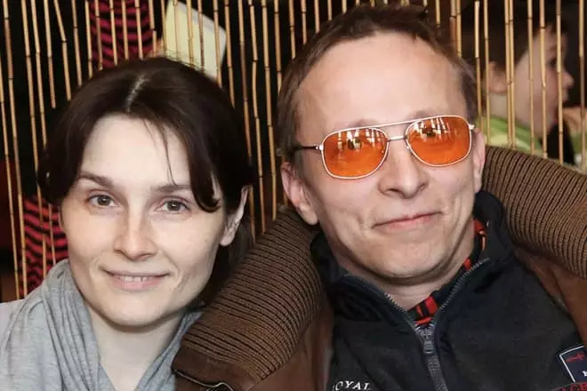 Oksana Arbuzova un Ivan Okhlobystin