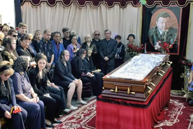 Funeral Mikhail Evdokimova.