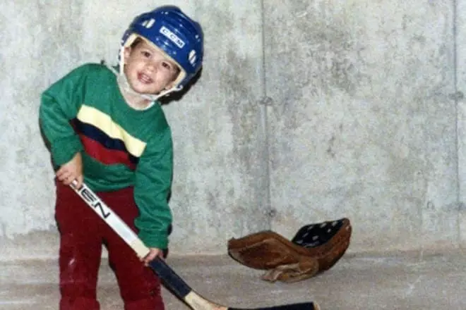 Sydney Crosby trong thời thơ ấu