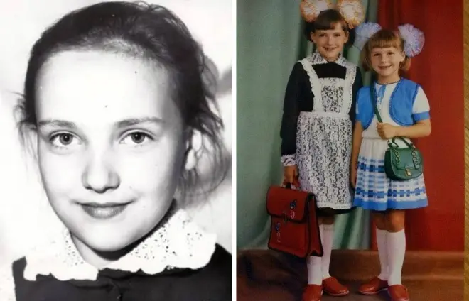 Nadezhda Savchenko στην παιδική ηλικία