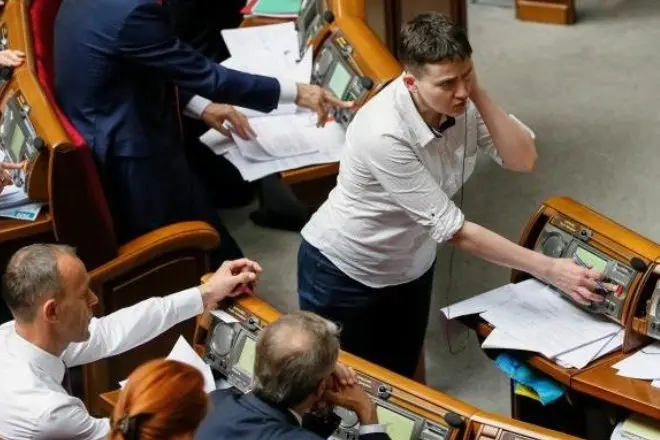 Надежда Савченко во Рада