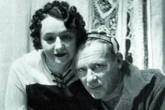 Mikhail Bulgakov and Elena Shilovskaya