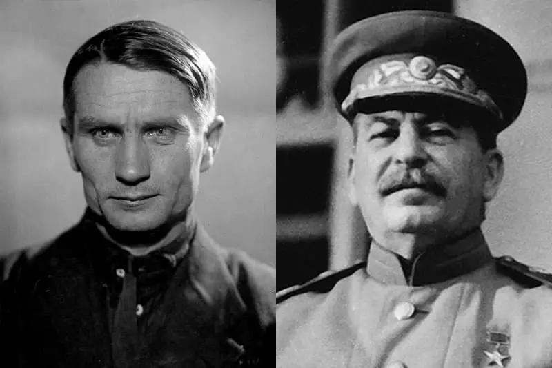 Trofim Lysenko og Joseph Stalin