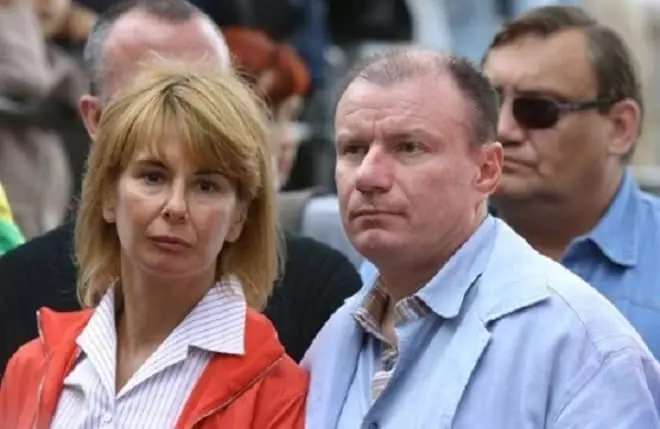 Vladimir Potanin與第一任妻子