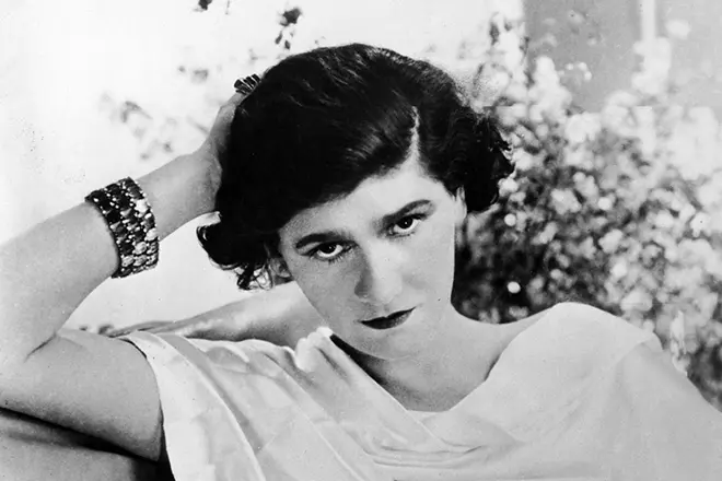Coco Chanel in youth