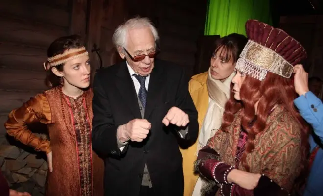 Vladimir Naumov για τη μαγνητοσκόπηση της ταινίας "Pushkin's Fairy Tales. Η ιστορία του Tsar Saltan "