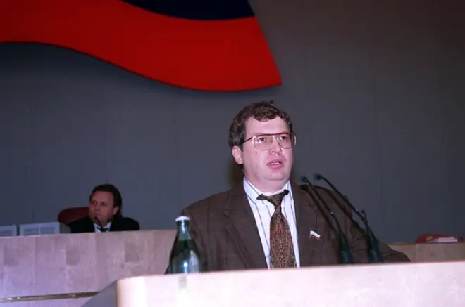Devlet Duma'da Sergey Mavrodi