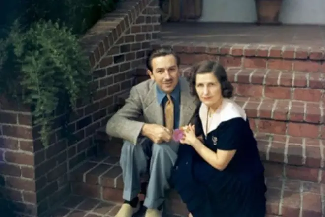 Walt Disney ja tema abikaasa Lilian