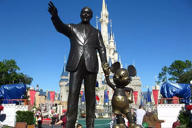 Monument voor Walt Disney