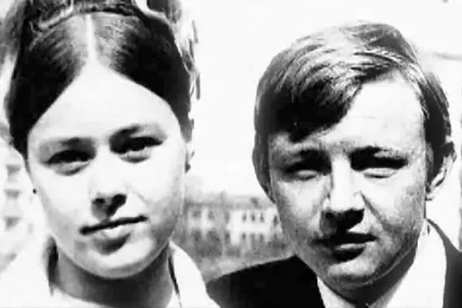 Mikhail Kononov e sua moglie Natalia