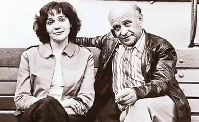 Елена Санаев и Ролан Биков