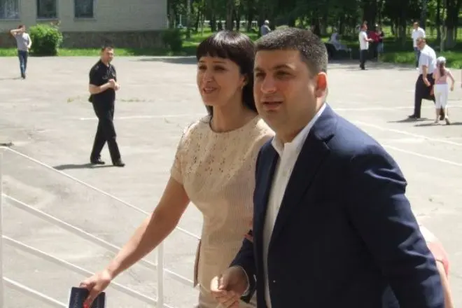 Vladimir Groisman a jeho manželka