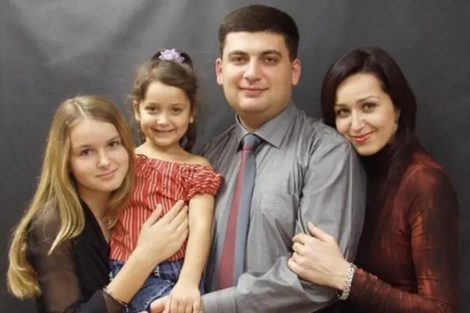 Vladimir Grooman със семейството