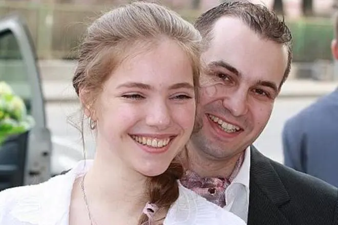 Дарија Киберин и нејзиниот сопруг Максим Кошеваров