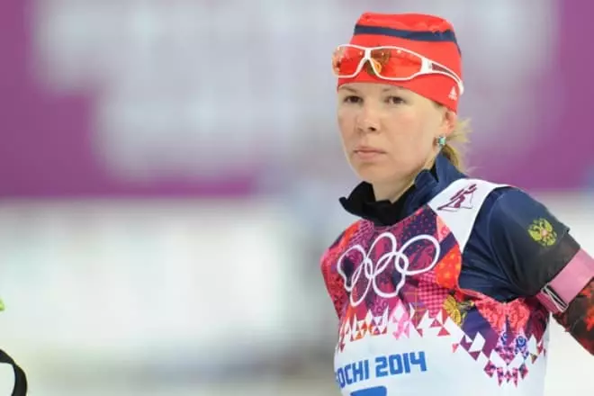 Ekaterina Shumilova á Ólympíuleikunum í Sochi