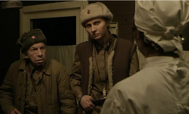 Vladimir Tolokonnikov ja Joanna Moro elokuvassa